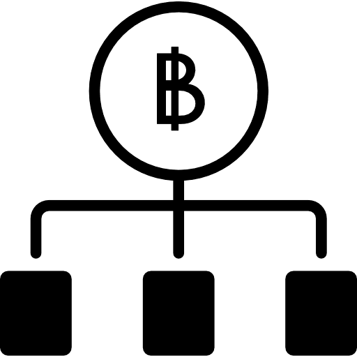 Thailand Baht Money Allocation Icon