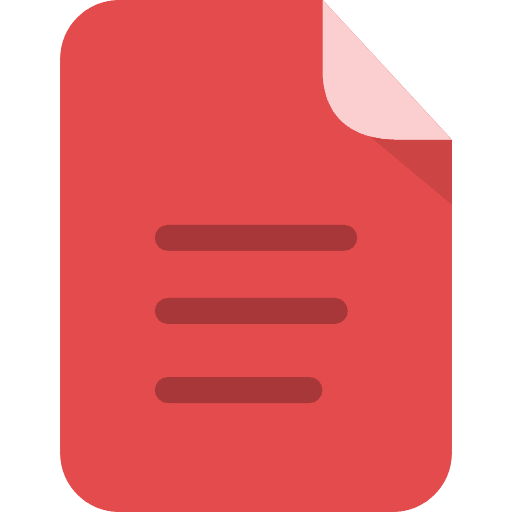 File Color Red Icon