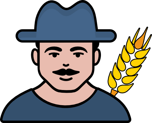 Farmer Color PNG Image