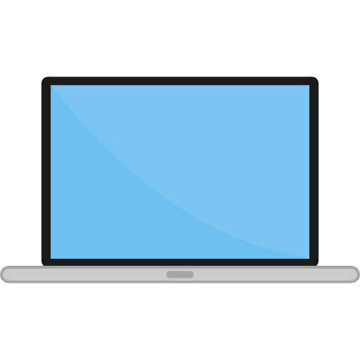 Computer Laptop Color Icon