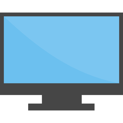 Desktop Monitor Display PNG Image
