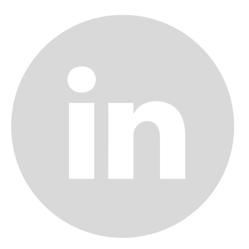 Business Icons Company Grey Linkedin Computer Advertising Icon