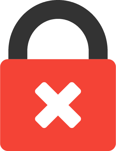Remove Security Lock PNG Image