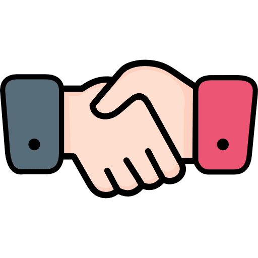 Handshake Color PNG Image