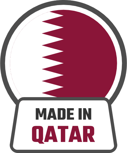 Made In Qatar PNG Image