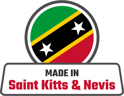 Made In Saint Kitts And Nevis PNG Image