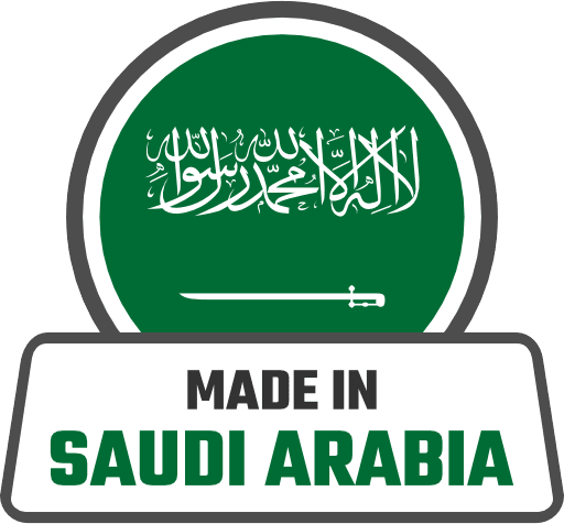 Made In Saudi Arabia Label PNG Image
