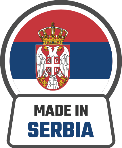 Made In Serbia PNG Image