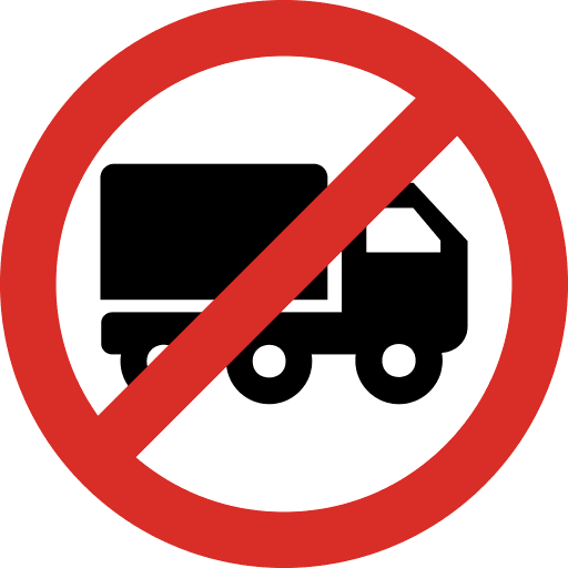 No Truck PNG Image