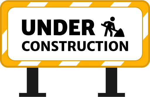 Under Construction Barrier PNG Image