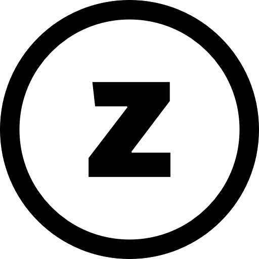 Z Alphabet Round PNG Image