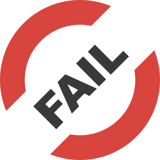 Fail PNG Image