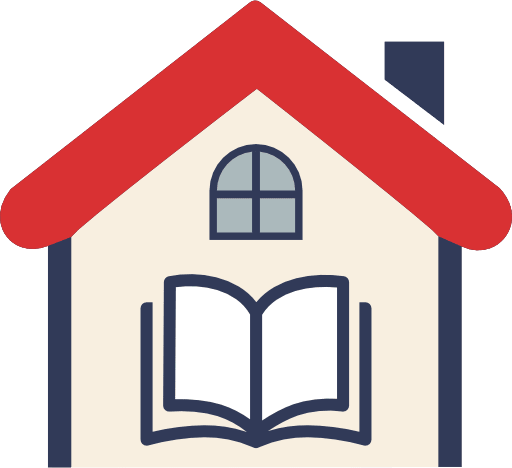 Home Schooling Color Icon