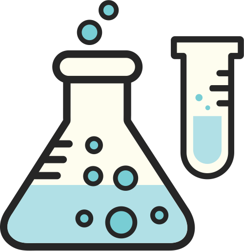 Flask Lab Laboratory Research Icon