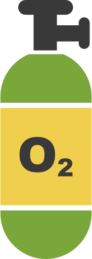 Oxygen Cylinder PNG Image