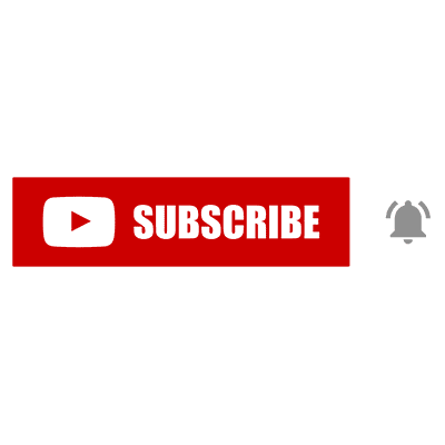 Youtube Subscribe Button And Bell PNG Image