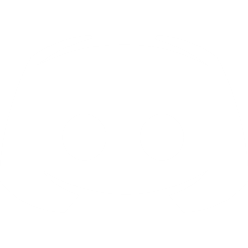 Discord White PNG Image