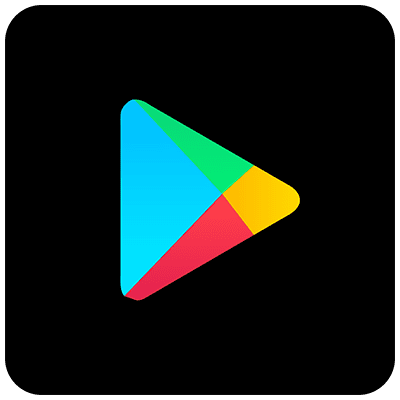 Play Store Square Color PNG Image