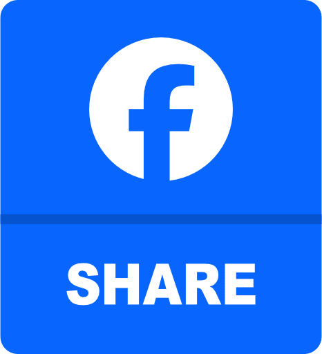 Share On Facebook Button PNG Image
