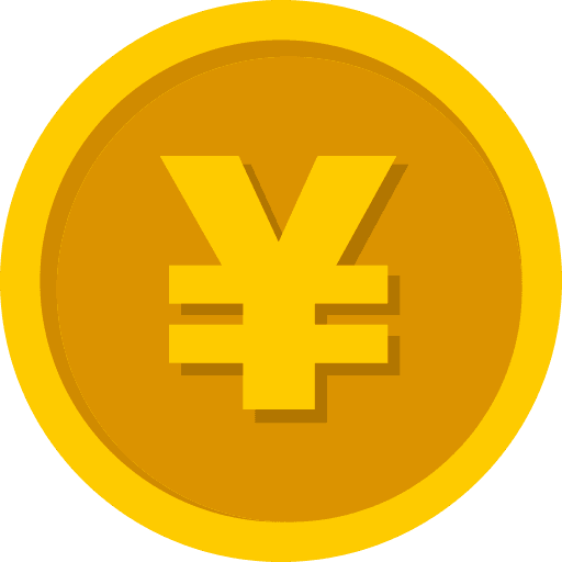 Yen Coin Color PNG Image