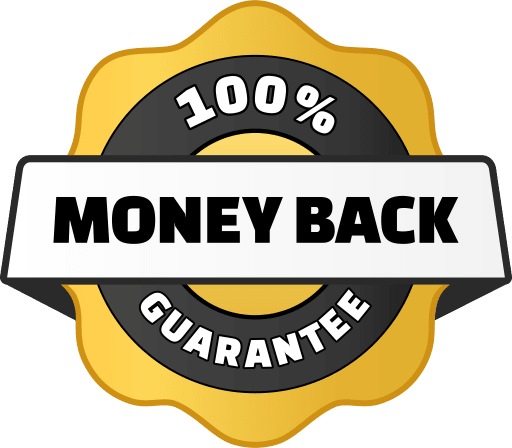 100 Percent Money Back Guarantee PNG Image