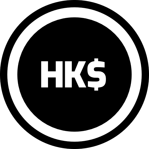 Hong Kong Dollar Coin Solid PNG Image