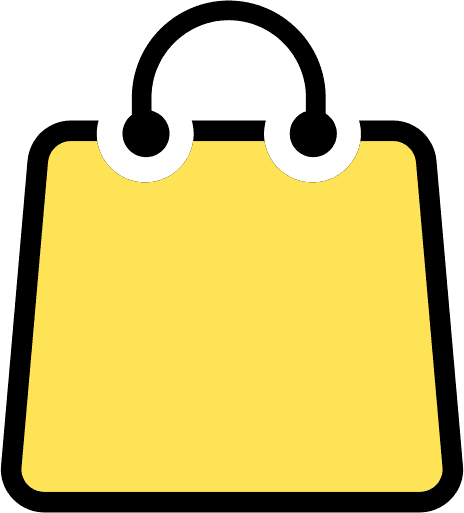 Shopping Bag Color PNG Image