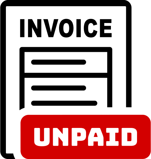 Unpaid Invoice PNG Image