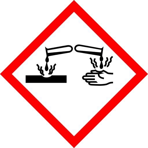 Hazard Corrosive Icon