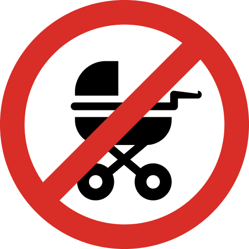 No Baby Carriage PNG Image