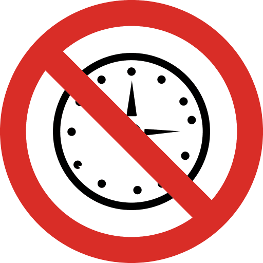 No Clock PNG Image