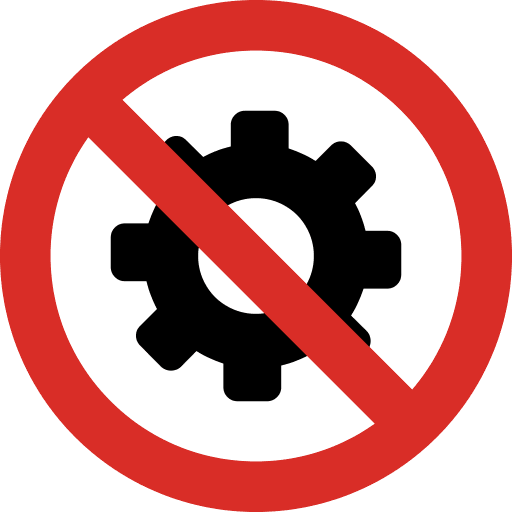 No Configuration Setting PNG Image