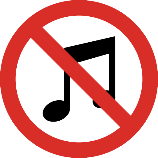 No Music Icon