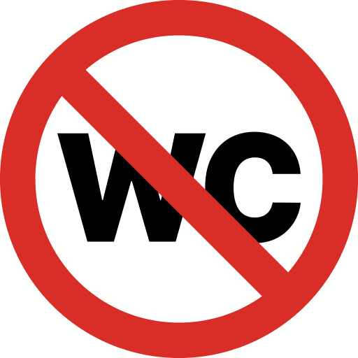 No Wc Icon