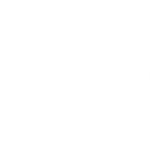 Whatsapp White PNG Image