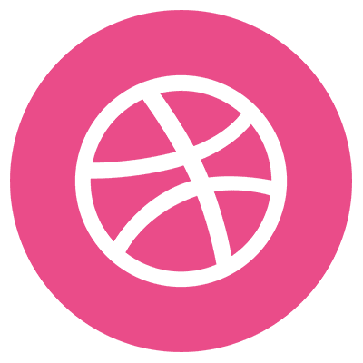 Dribbble Round Color PNG Image