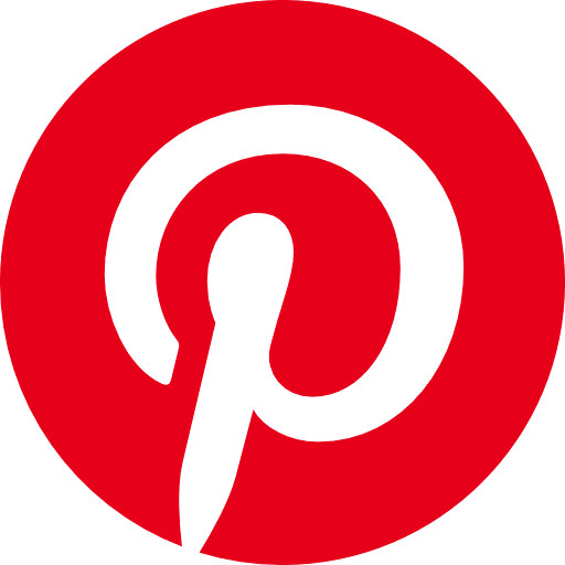 Pinterest Round Color Icon