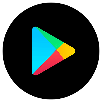Play Store Round Color PNG Image