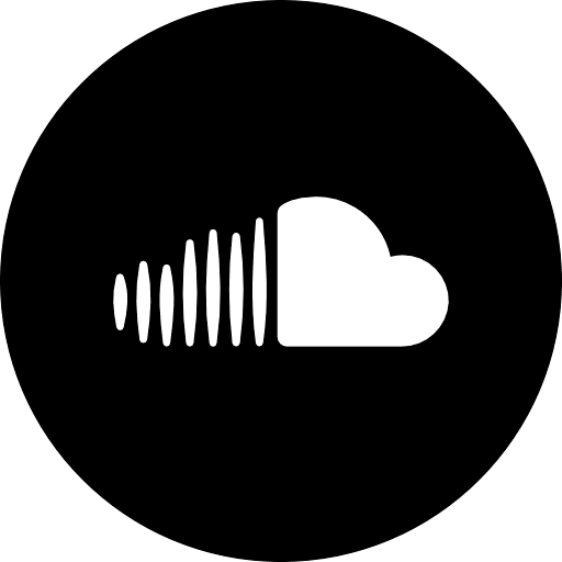Soundcloud Round Black PNG Image