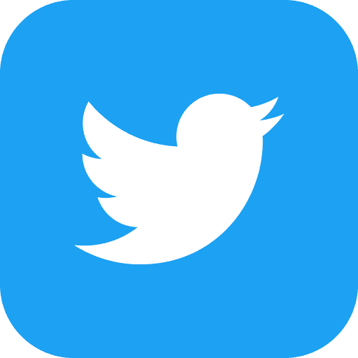 Twitter Square Color PNG Image