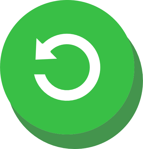 Reload Button Green PNG Image