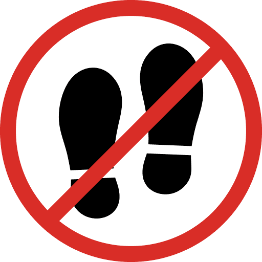 Do Not Step Sign PNG Image
