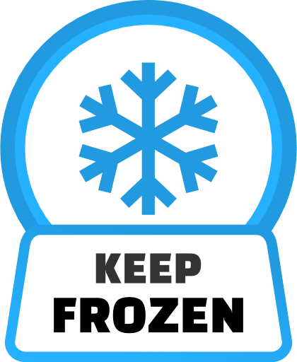 Keep Frozen Label PNG Image