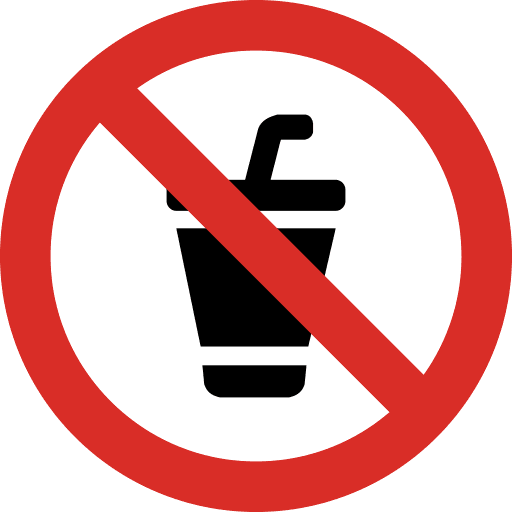 No Beverages PNG Image