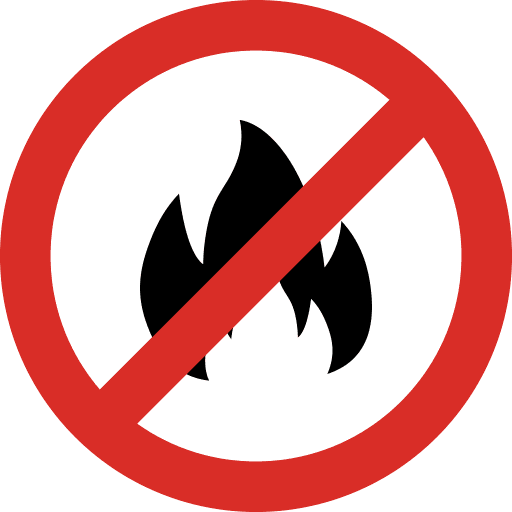 No Fire Flame PNG Image