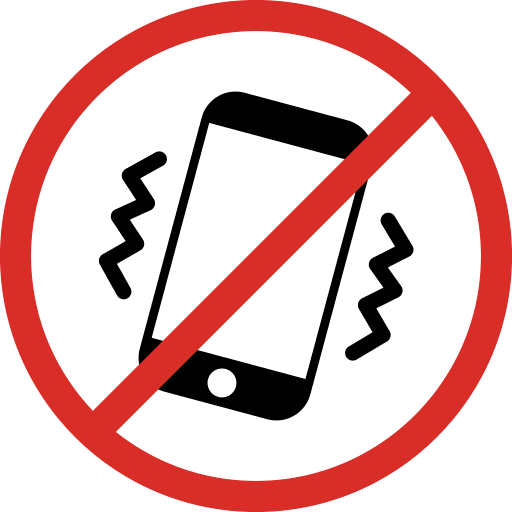Phone Ring Vibration Prohibition PNG Image