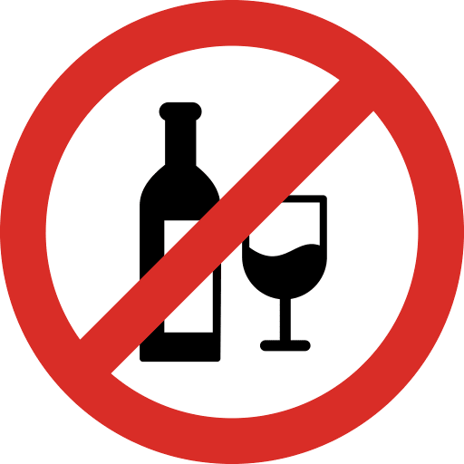 Ban Alcohol PNG Image