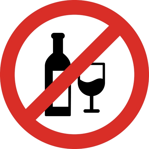 Ban Alcohol Icon