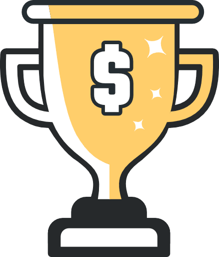 Dollar Cash Prize Icon