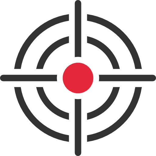 Shooting Target Color PNG Image